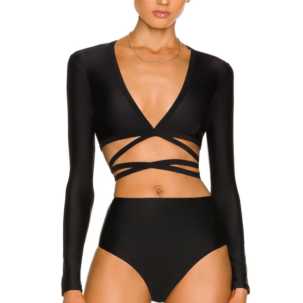 MATTEAU Wrap Sun Top